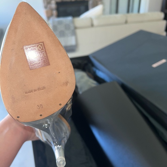 Yeezy Season 4 Authentic New thigh high PVC boot - Picture 2 of 4